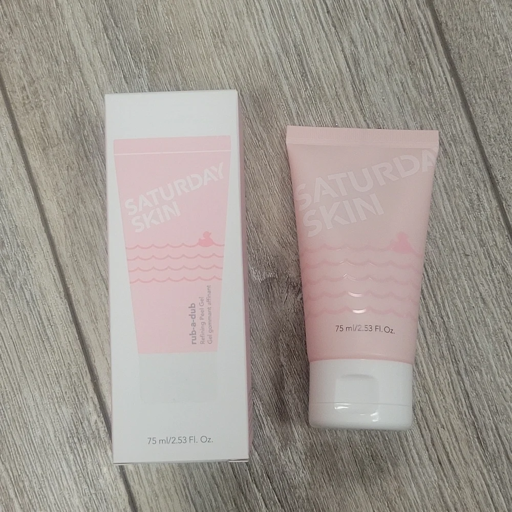 Saturday Skin Rub-a-dub Refining Peel Gel New in Box